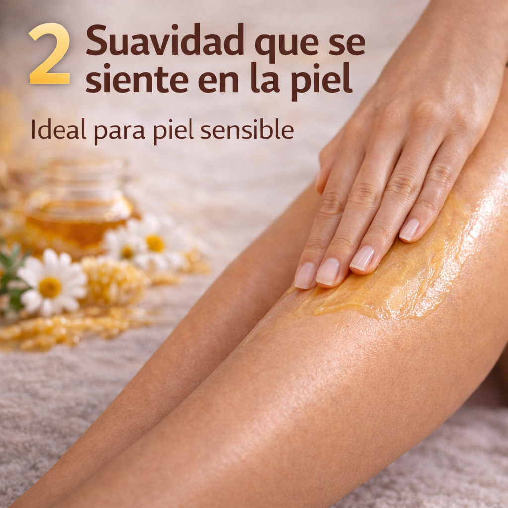 Cera Depilatoria Profesional con Miel